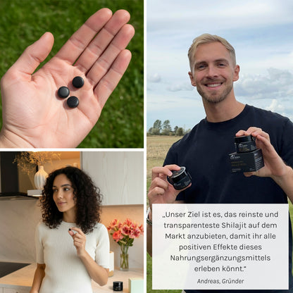 Pure North Himalayan Shilajit Tabletten