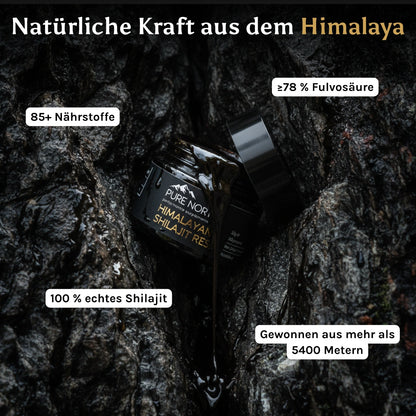 Pure North Himalayan Shilajit Harz 30g