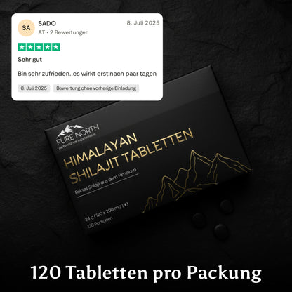 Pure North Himalayan Shilajit Tabletten