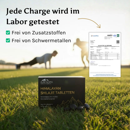 Pure North Himalayan Shilajit Tabletten